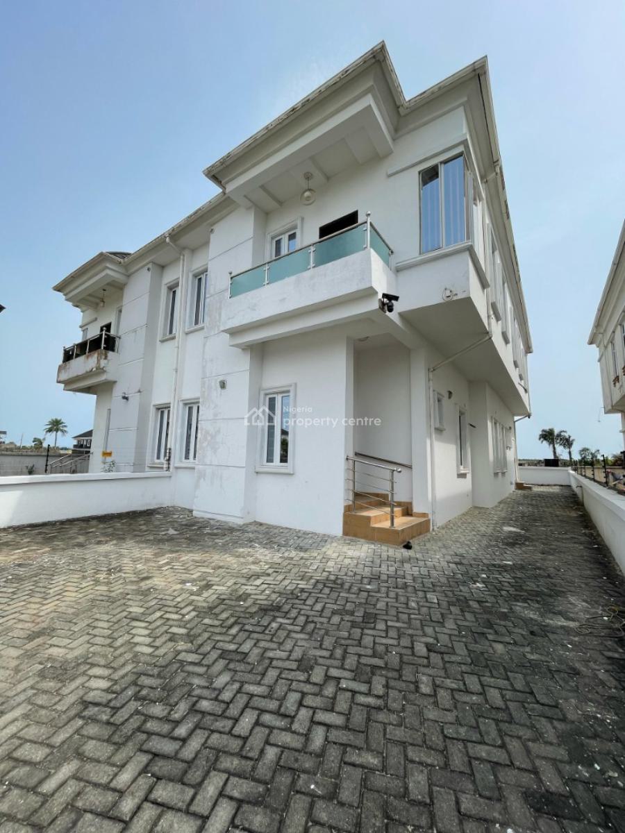 Massive 4 Bedeoom Semi Detached Duplex with Bq, Ogombo  Road Off Aburaham Adesanya, Ajah, Lagos, Semi-detached Duplex for Sale