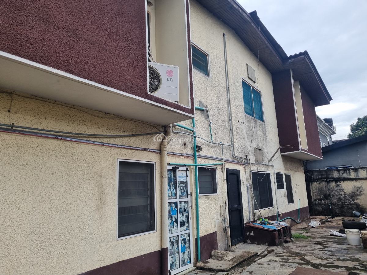 a Demolishable Duplex on a Solid Plot of Land, Coker, Ilupeju, Lagos, Mixed-use Land for Sale
