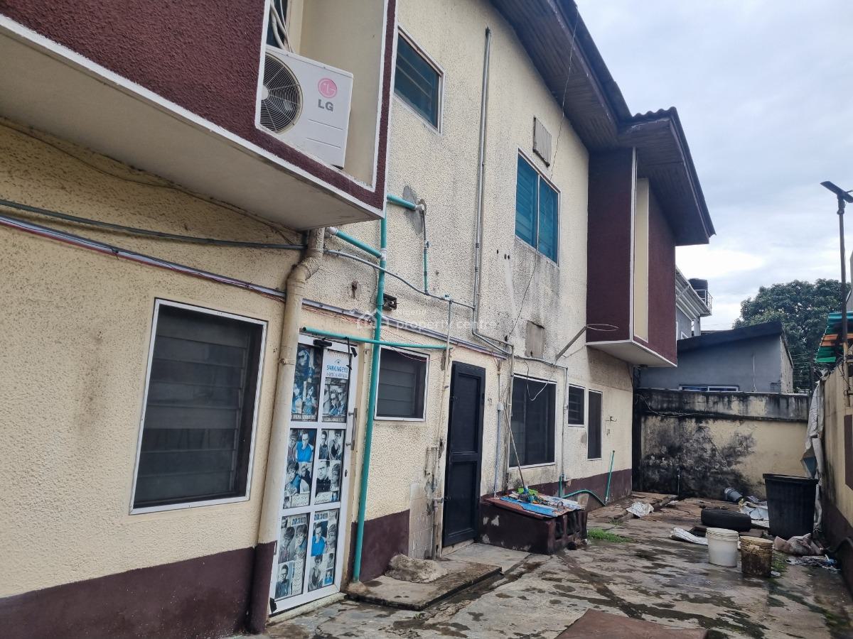 a Demolishable Duplex on a Solid Plot of Land, Coker, Ilupeju, Lagos, Mixed-use Land for Sale