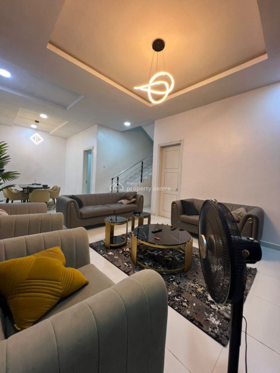 Massive Semi Detached 4 Bedroom Duplex, Orchid Road, Lekki, Lagos, Semi-detached Duplex for Sale