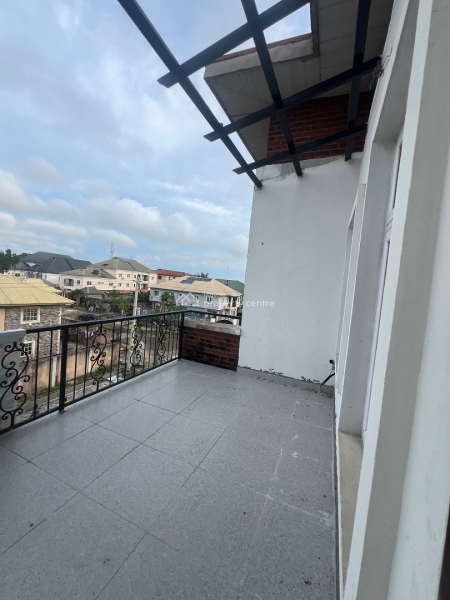 Spacious Self Compound 4 Bedroom Terrace Detached Duplex, Lbs Estate, Olokonla, Ajah, Lagos, Terraced Duplex for Rent