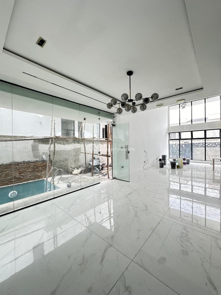 Exquisite 5 Bedroom Duplex with a Pool,cinema,and Bq, Lekki Phase 1, Lekki, Lagos, House for Sale