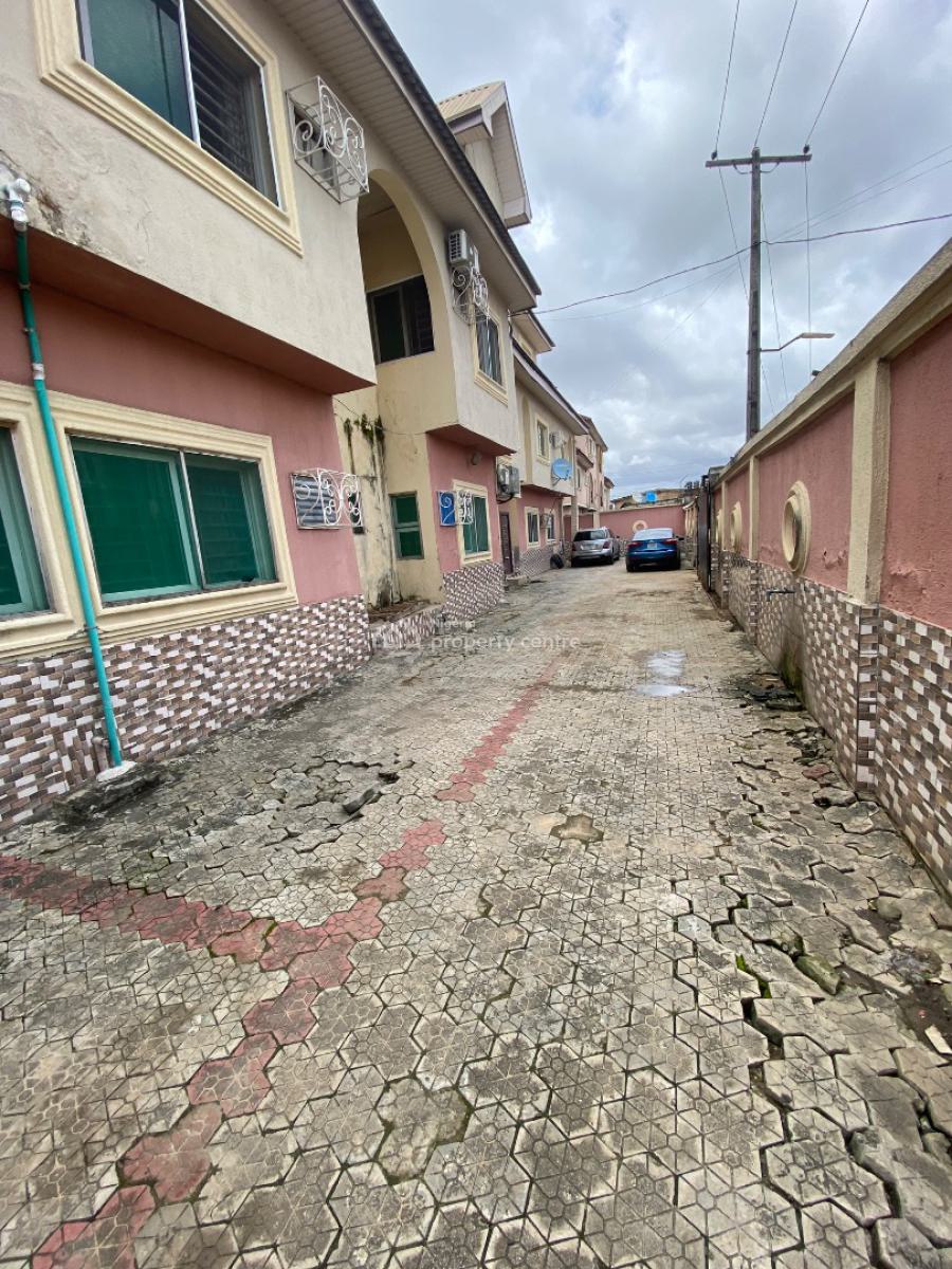 Block of 6 Flats in a Decent Neighborhood, Ago Palace, Isolo, Lagos, Block of Flats for Sale