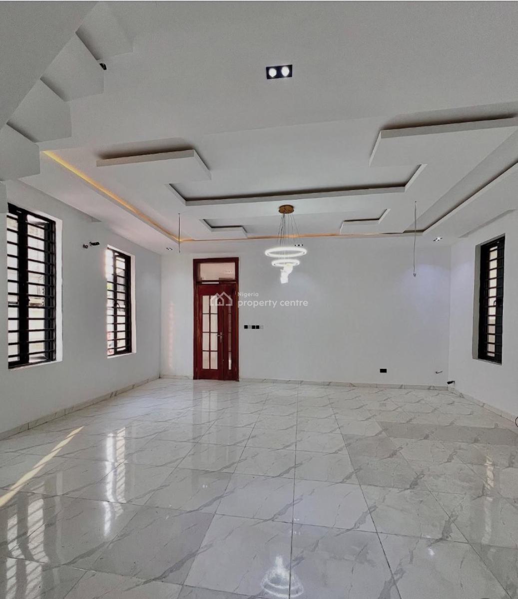 Contemporary Designed 5 Bedroom Fully Detached Swimming Pool Duplex, Chevron, Lekki, Lagos, Detached Duplex for Sale