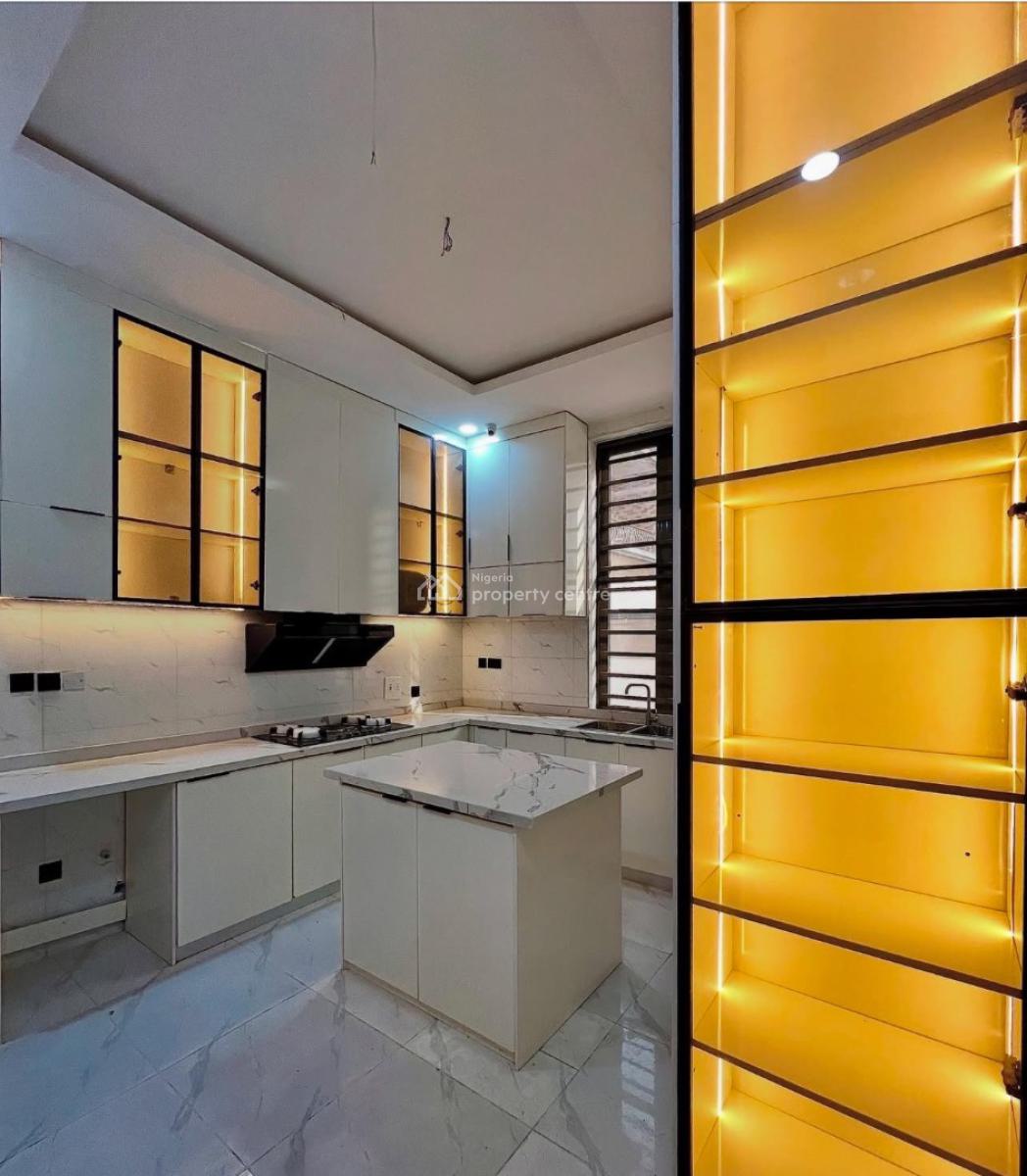 Contemporary Designed 5 Bedroom Fully Detached Swimming Pool Duplex, Chevron, Lekki, Lagos, Detached Duplex for Sale