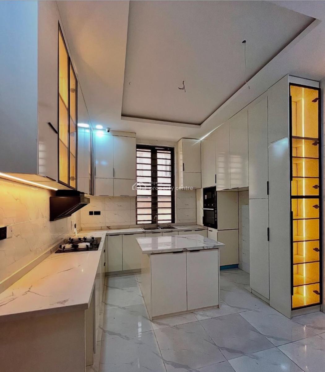 Contemporary Designed 5 Bedroom Fully Detached Swimming Pool Duplex, Chevron, Lekki, Lagos, Detached Duplex for Sale