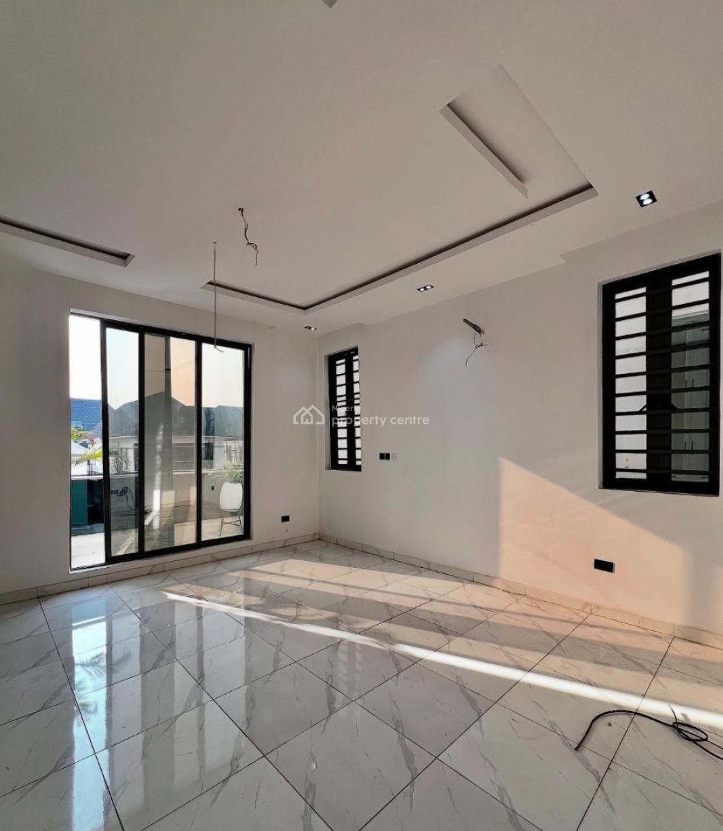 Contemporary Designed 5 Bedroom Fully Detached Swimming Pool Duplex, Chevron, Lekki, Lagos, Detached Duplex for Sale