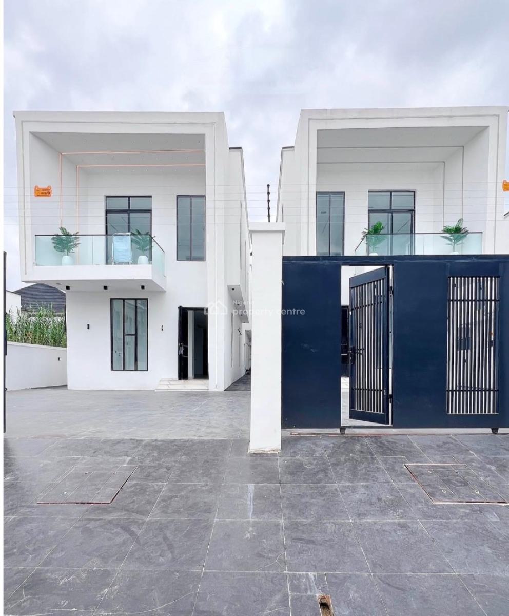 Contemporary 5 Bedroom Fully Detached Swimming Pool Duplex, Vgc, Lekki, Lagos, Detached Duplex for Sale