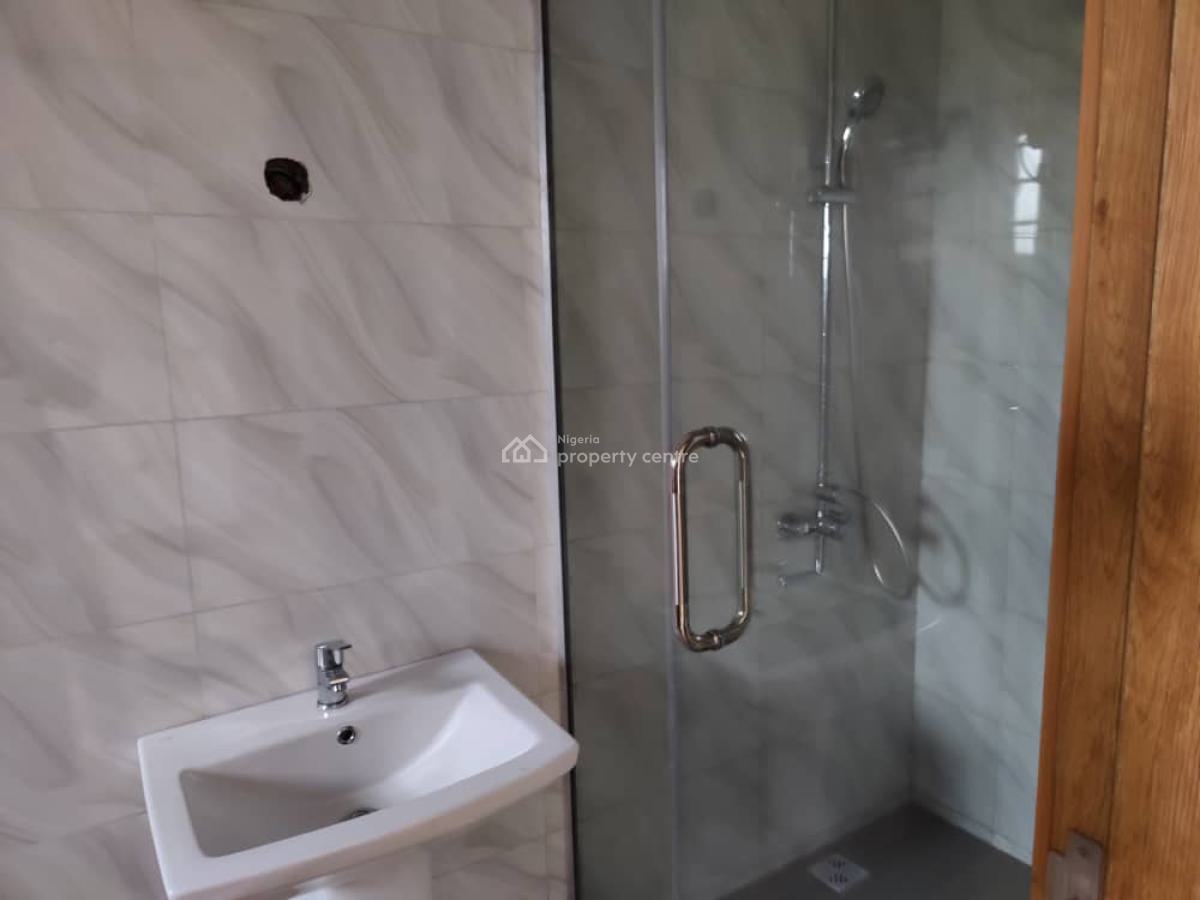 Spacious 2 Bedroom Upstairs Self Serviced, Very Close to The Roundabout, on Tared Road Free From Flood, Igbo Efon, Lekki, Lagos, Flat / Apartment for Rent