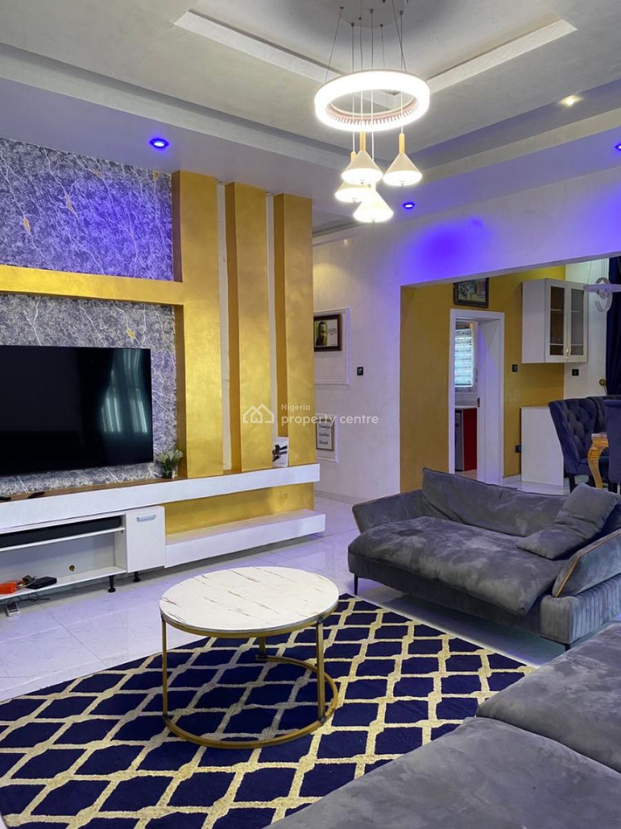 Furnished 3 Bedroom with Swimming Pool, Vantage Court in Richland Gardens, Bogije, Ibeju Lekki, Lagos, Detached Bungalow for Rent