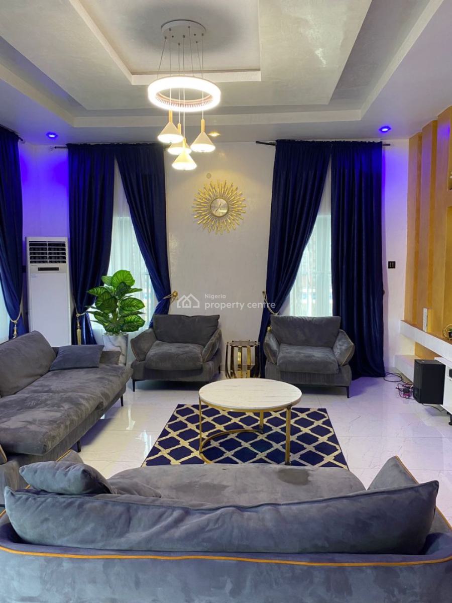 Furnished 3 Bedroom with Swimming Pool, Vantage Court in Richland Gardens, Bogije, Ibeju Lekki, Lagos, Detached Bungalow for Rent