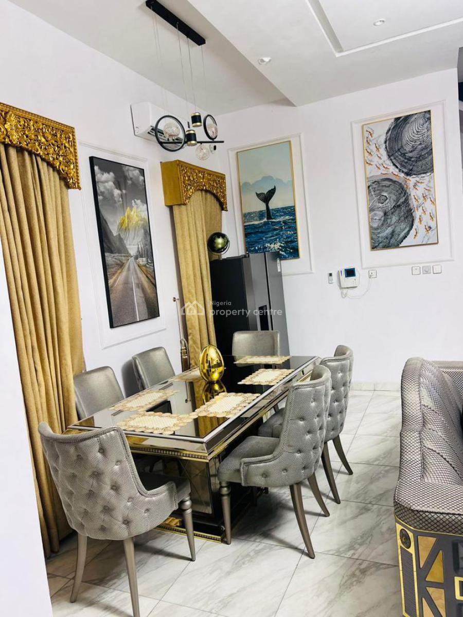 Oma Tastefully Furnished 4bedroom Self Compound Apartment, Royalpine Estate, Orchid, Lekki, Lagos, Flat / Apartment Short Let