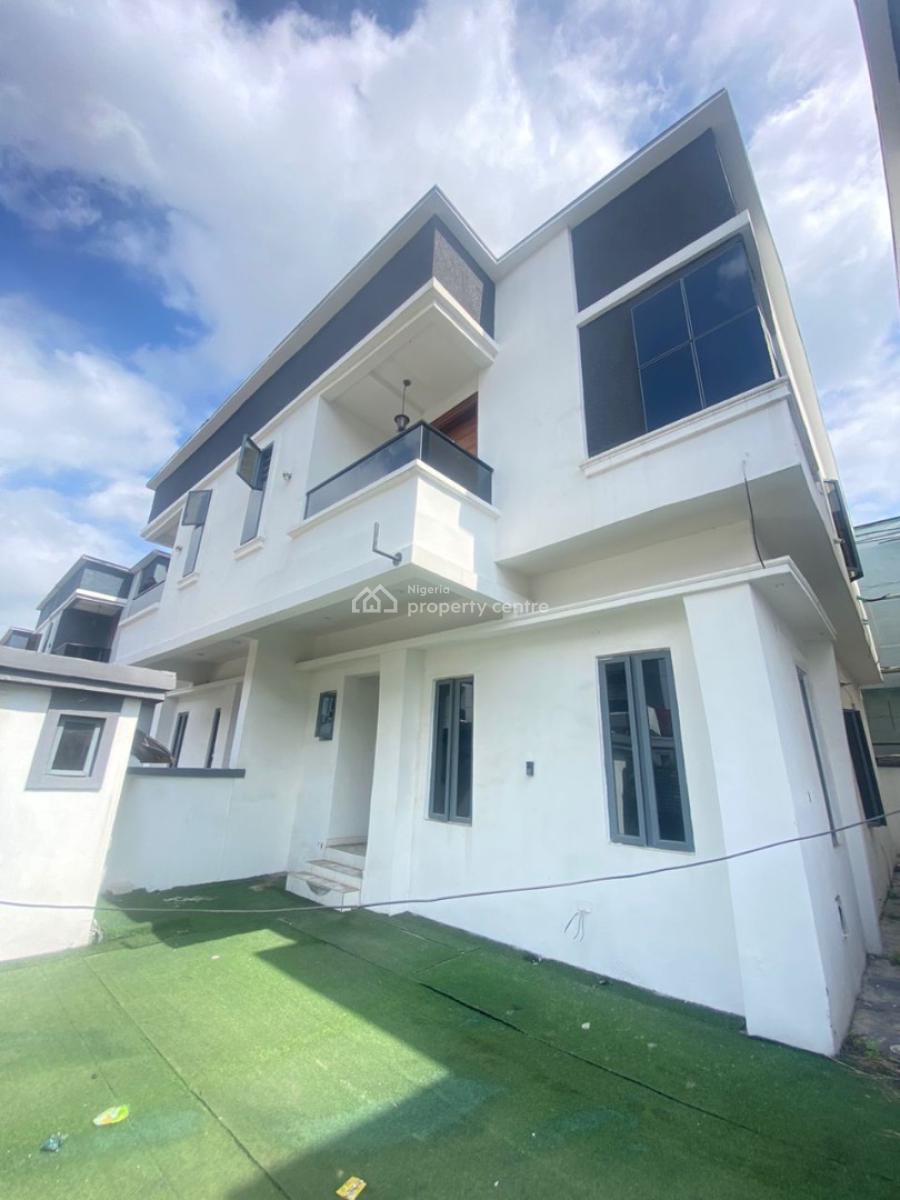 Stunning 4 Bedroom Semi-detached Duplex in a Security Tight Estate, Chevron, Lekki, Lagos, Semi-detached Duplex for Rent