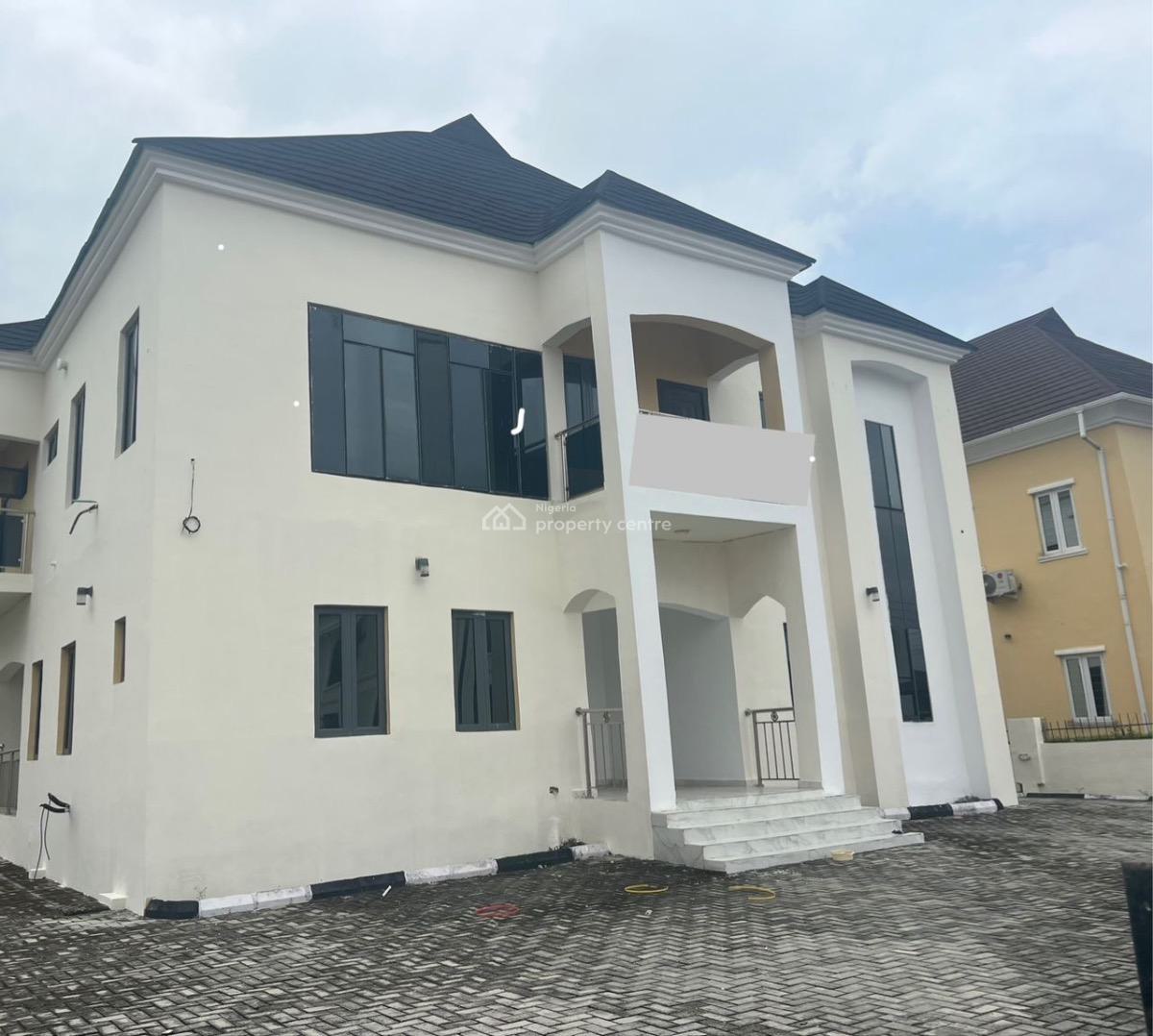 Newly Built Fully Detached 6 Bedroom Duplex with 2 Rooms Bq, Northern Foreshore, Lekki, Lagos, House for Sale