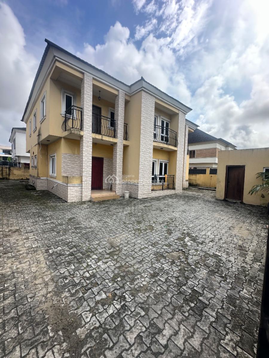 Standard 4bedroom Fully Detached House, Off Admiralty, Lekki, Lagos, Detached Duplex for Rent
