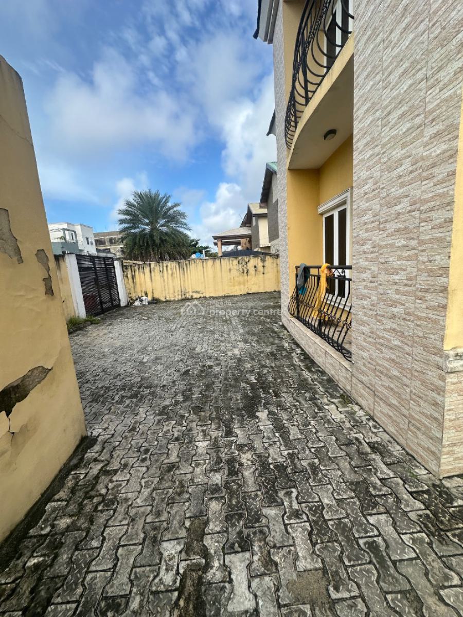 Standard 4bedroom Fully Detached House, Off Admiralty, Lekki, Lagos, Detached Duplex for Rent