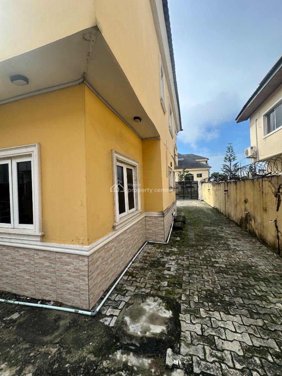 Standard 4bedroom Fully Detached House, Off Admiralty, Lekki, Lagos, Detached Duplex for Rent
