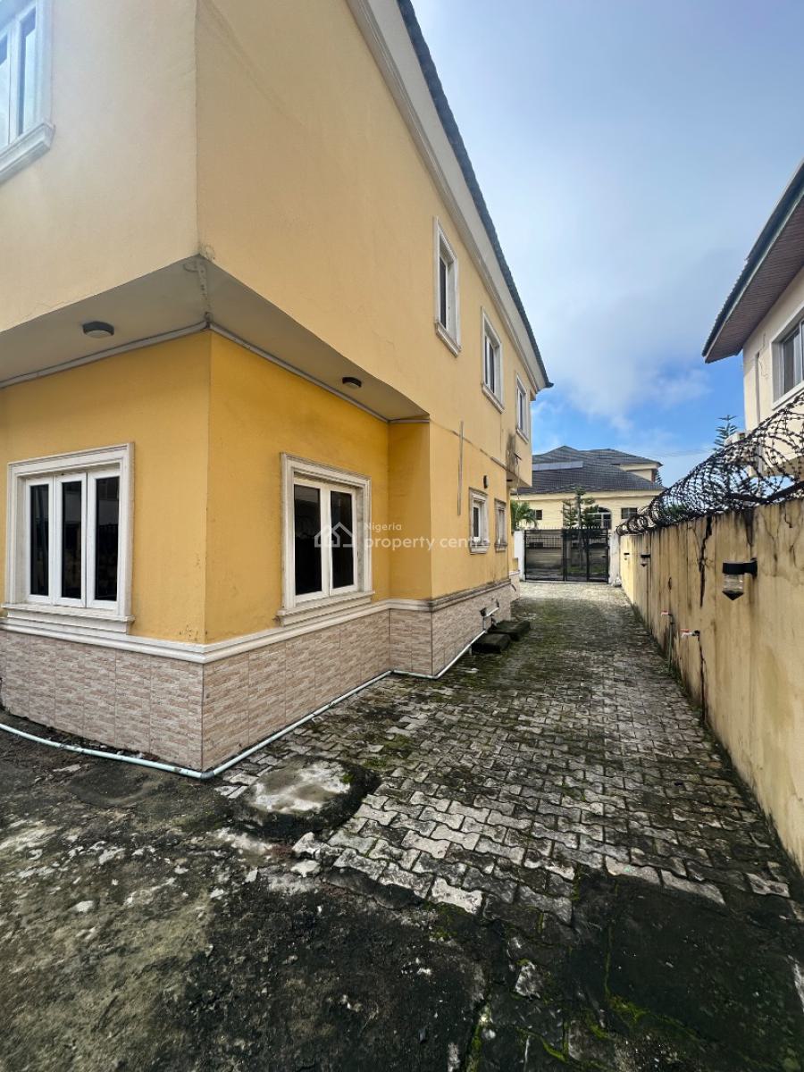 Standard 4bedroom Fully Detached House, Off Admiralty, Lekki, Lagos, Detached Duplex for Rent