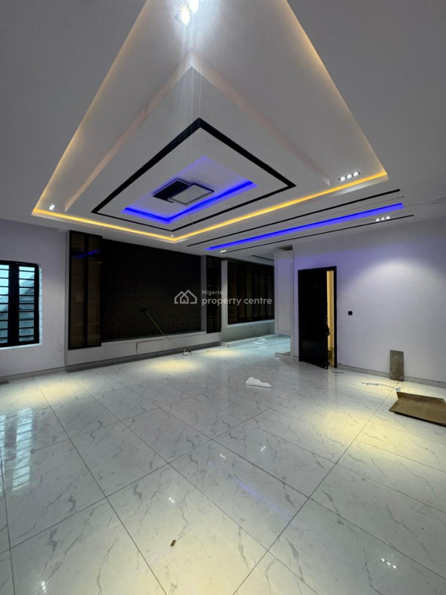 Aesthetically Pleasing 5 Bedroom Detached Duplex with Rooftop Terrace, Chevron Toll Gate, Orchid Road, Lekki, Lagos, Detached Duplex for Sale