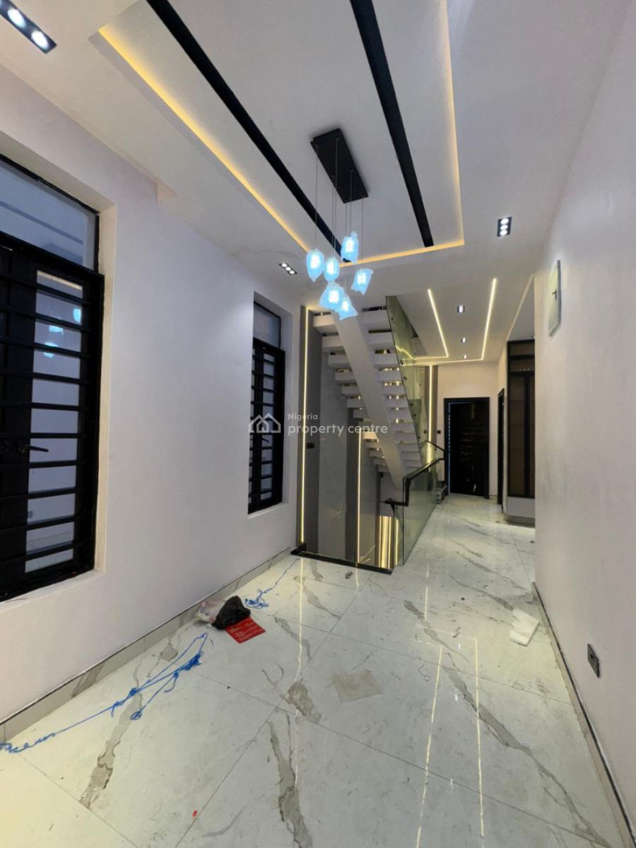 Aesthetically Pleasing 5 Bedroom Detached Duplex with Rooftop Terrace, Chevron Toll Gate, Orchid Road, Lekki, Lagos, Detached Duplex for Sale