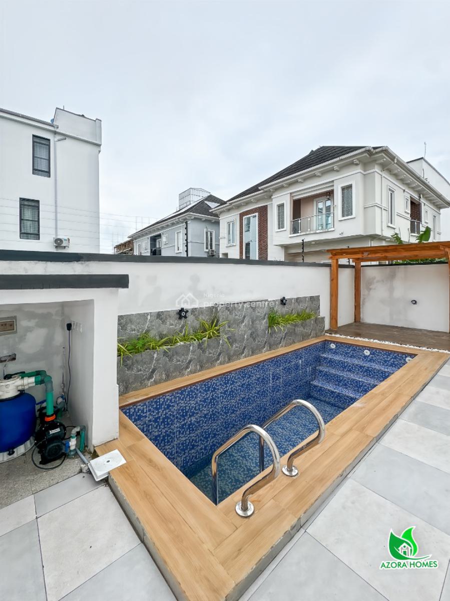 Luxury 5 Bedroom Duplex + Swimming Pool, Chevron Dr., Lekki, Lagos, Detached Duplex for Sale