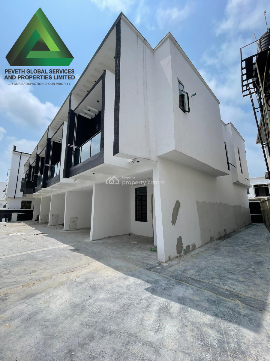 4 Bedroom Terrace Duplex, Chevron, Lekki, Lagos, Terraced Duplex for Sale