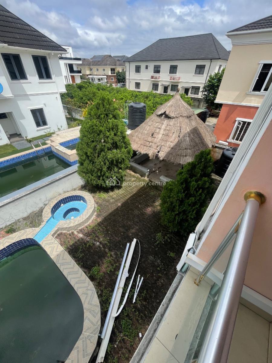 5 Bedroom Fully Detached Duplex with Swimming Pool, Royal Garden Estate, Ajah, Lekki,, Ajah, Lagos, Detached Duplex for Rent
