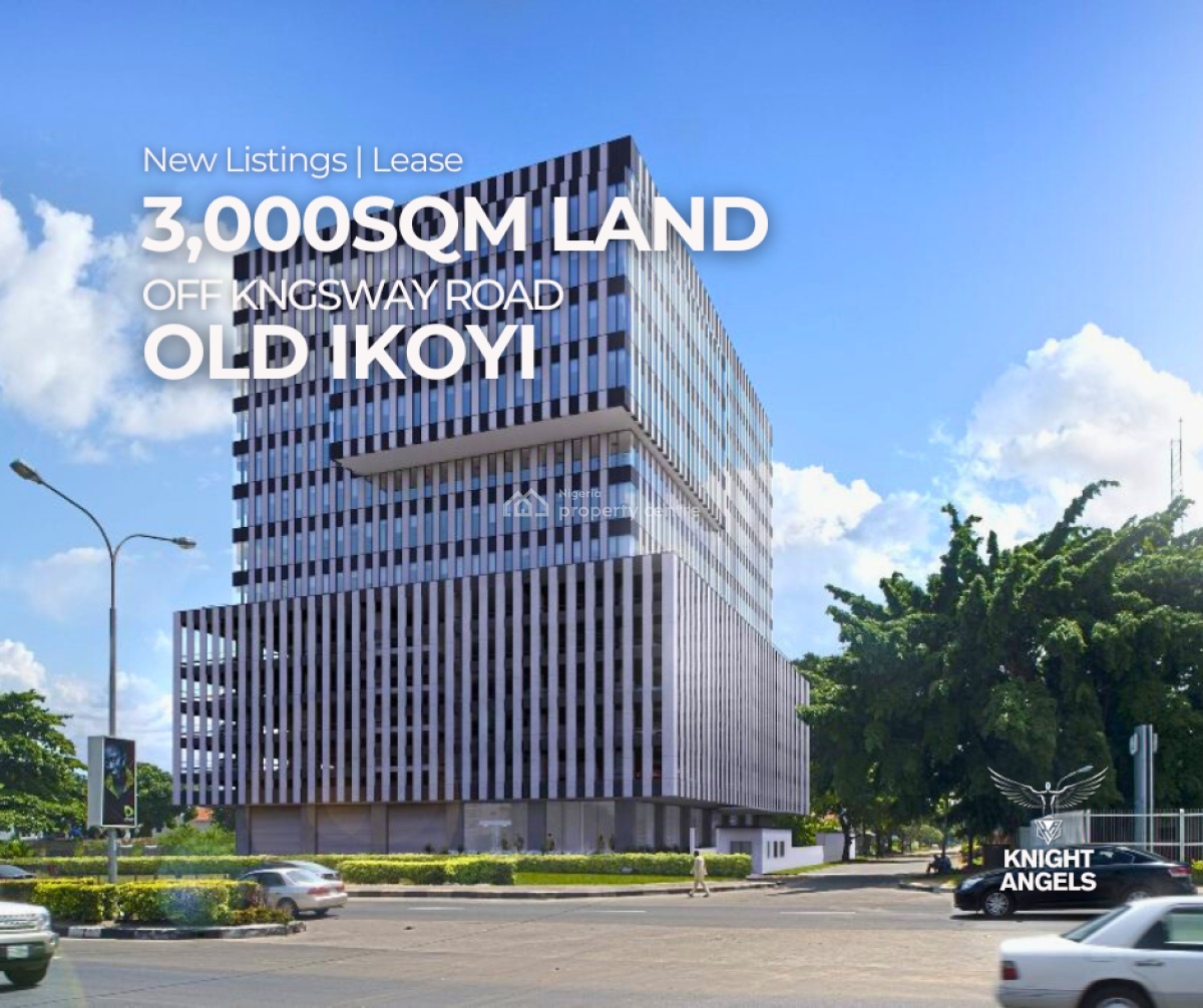 3000 Sqm Land with Old Detached House, Off Kingsway Road, Old Ikoyi, Ikoyi, Lagos, Mixed-use Land for Rent