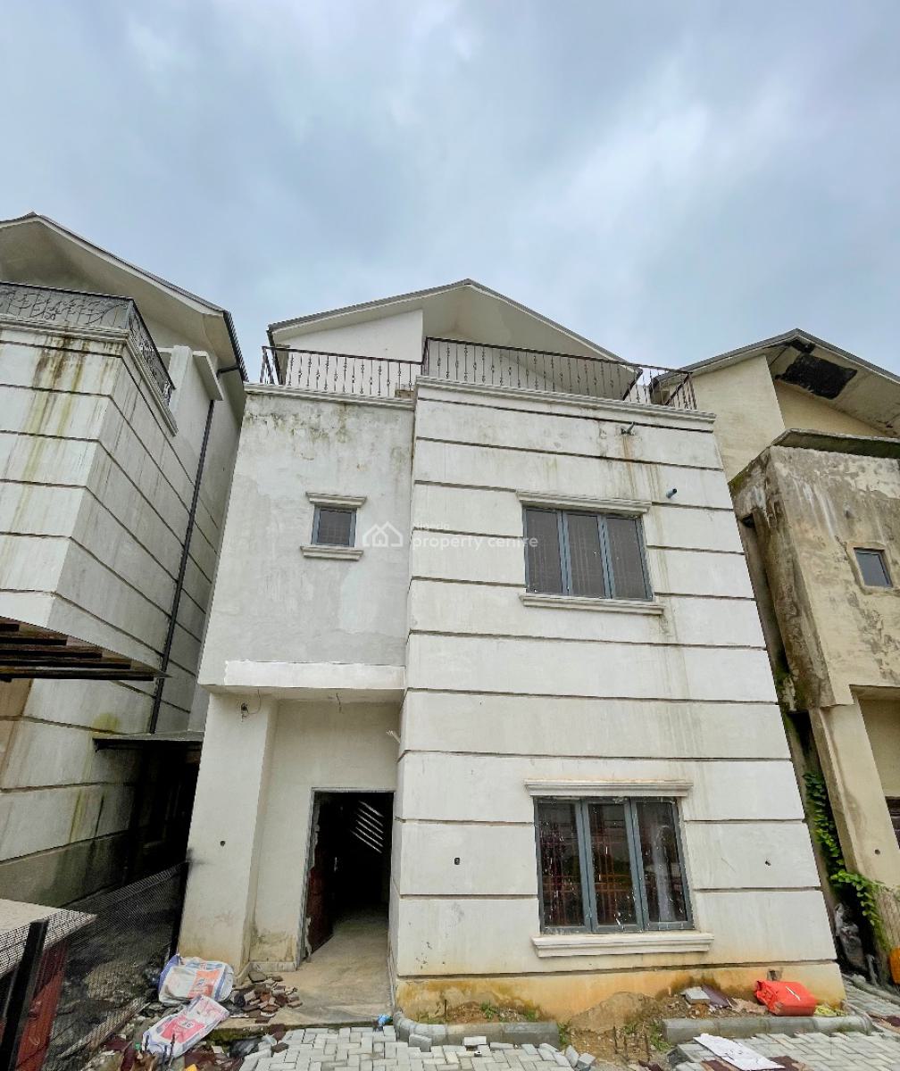 5-bedroom Terrace Duplex, Wuye, Abuja, Terraced Duplex for Sale