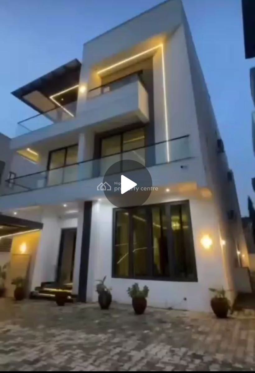 Newly Built and Spacious 5-bedrooms Detached House with 2rooms Bq, Maitama Abuja, Maitama District, Abuja, Detached Duplex for Sale
