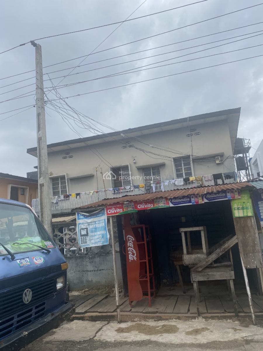 a Storey Building of 2 and 3 Bedrooms with 2 Nos Mini Flat  Bq, Olatilewa Street, Off Olufemi Road, Ogunlana, Surulere, Lagos, Block of Flats for Sale