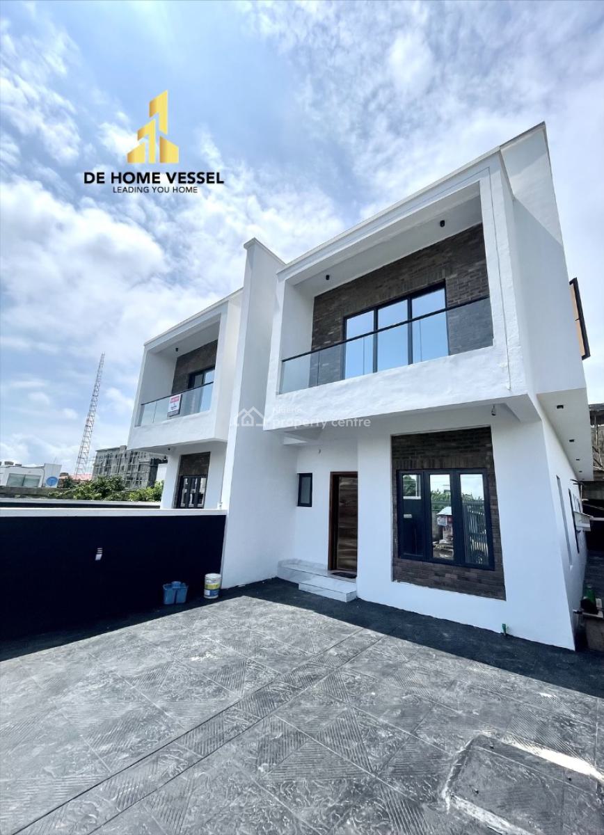 Decently Built 4 Bed Semi-detached Duplex with Bq, Ajah, Lagos, Semi-detached Duplex for Sale