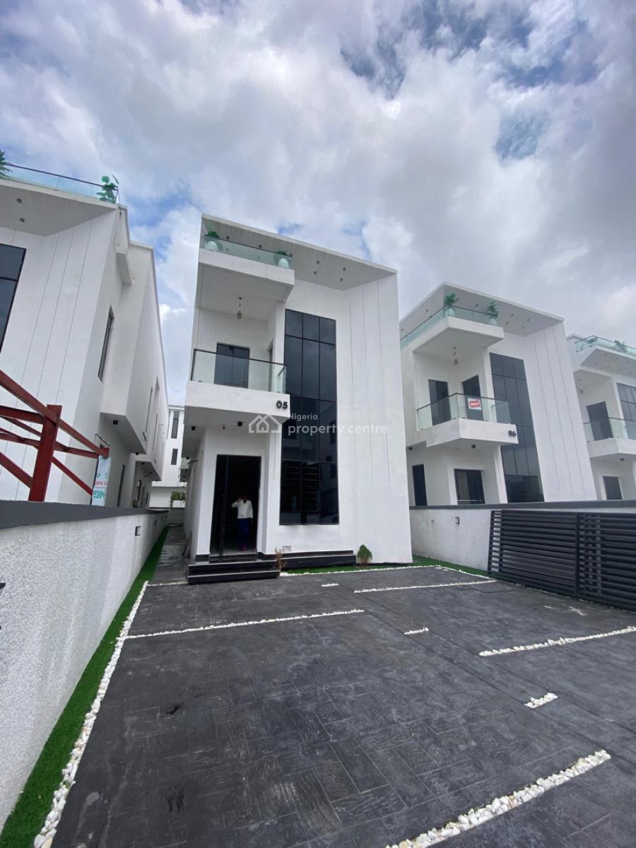 5 Bedroom Fully Detached Duplex with Bq, Study & Pool, Hampton Lake, Lekki, Lagos, Detached Duplex for Sale