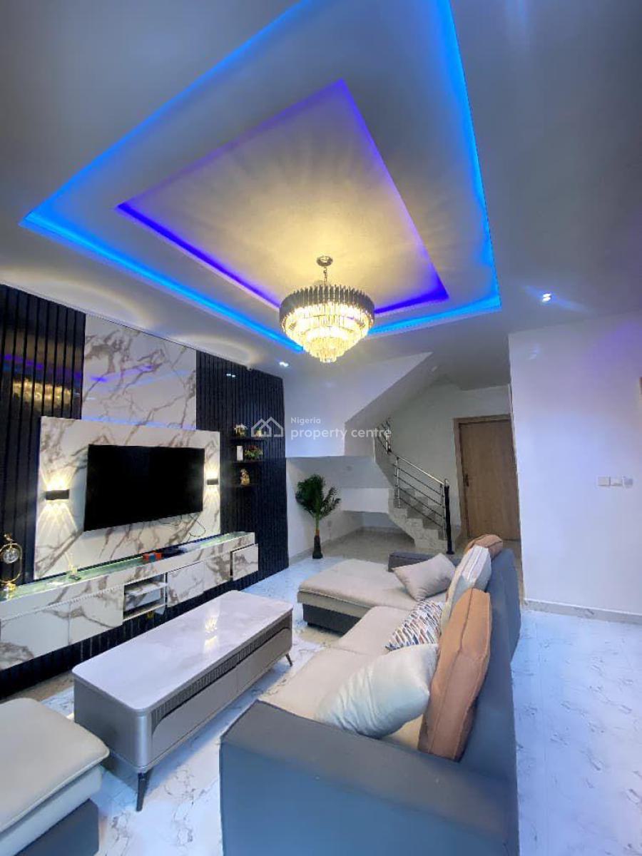 Spacious 4 Bedroom Semi Detached Duplex in a Serene and Secured Estate, Lekki, Lagos, Semi-detached Duplex for Rent