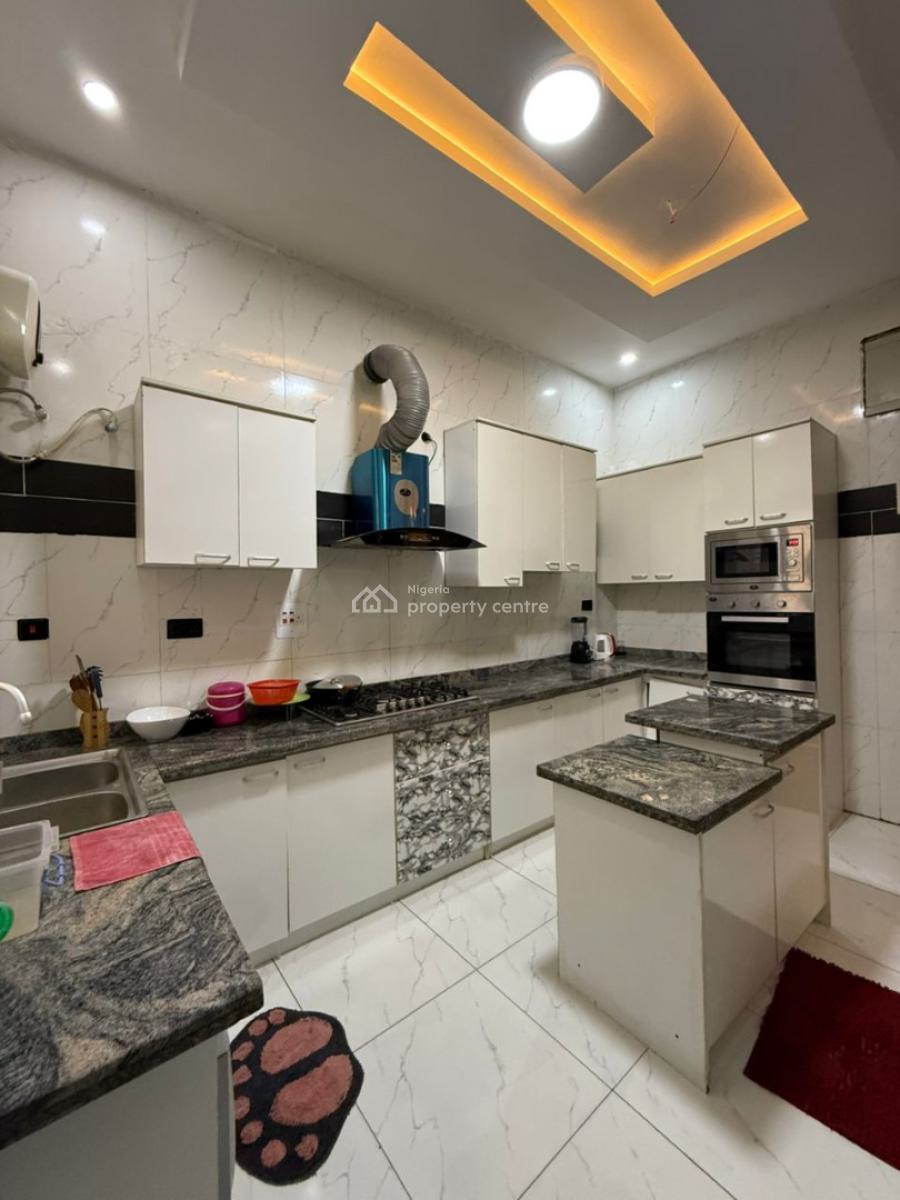 Fully Furnished 4 Bedroom Terrace Duplex with Inverter, Orchid Road, Lekki, Lagos, Terraced Duplex for Rent