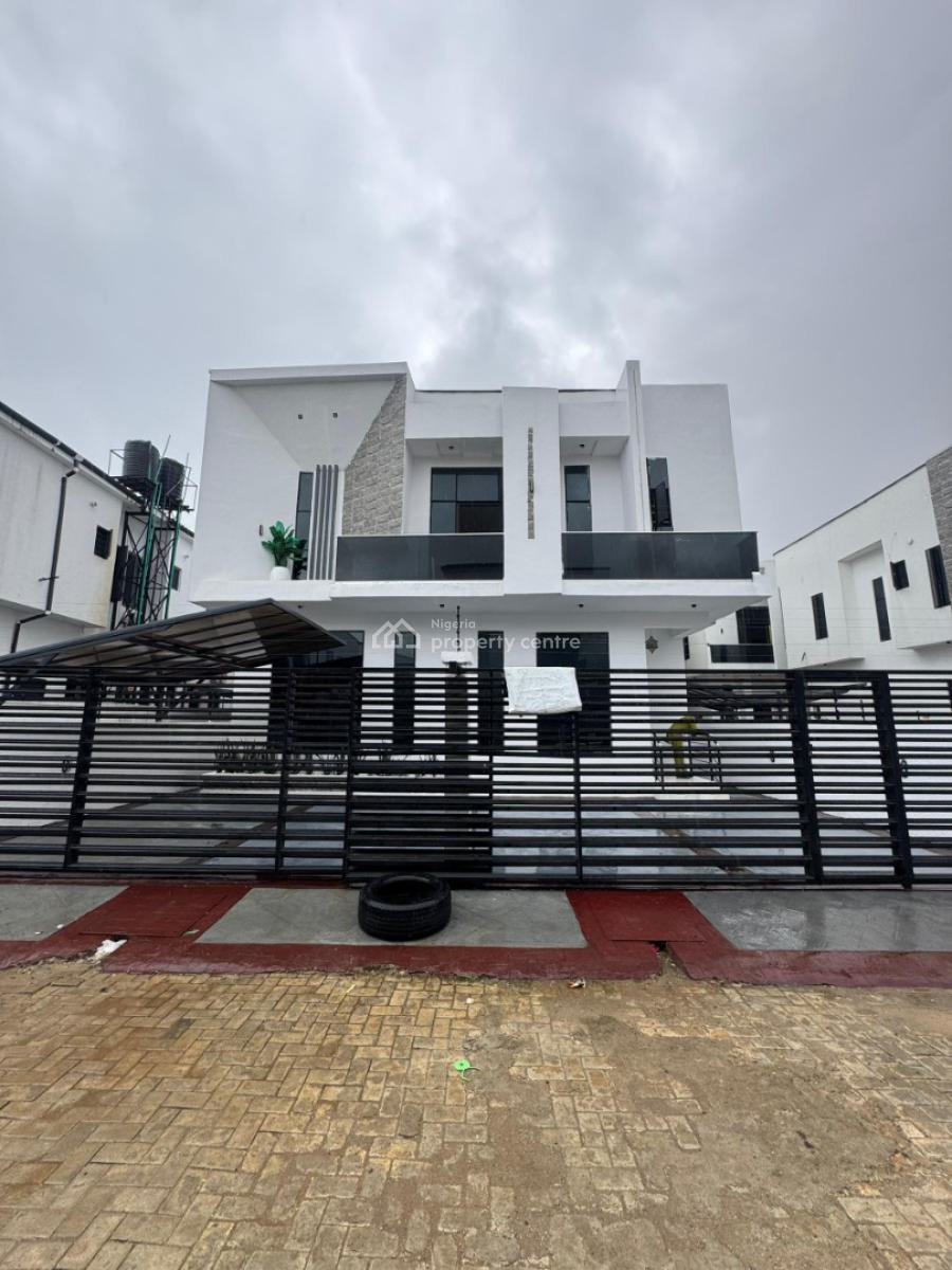 Lovely 4 Bedroom Detached Duplex Within an Estate +spacious Compoud, Chevron Toll Gate, Orchid Road, Lekki, Lagos, Detached Duplex for Sale