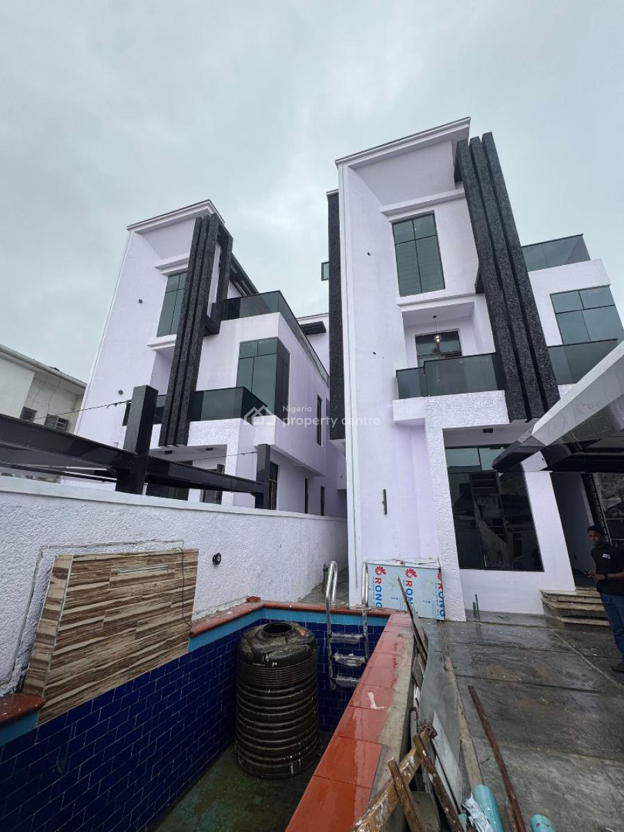 Enchanting 5 Bedroom Detached Duplex with Bq & Swimming Pool, Gigantic 5 Bedroom Duplex with Ante Room, Bq & Swimming Pool., Lekki, Lagos, Detached Duplex for Sale