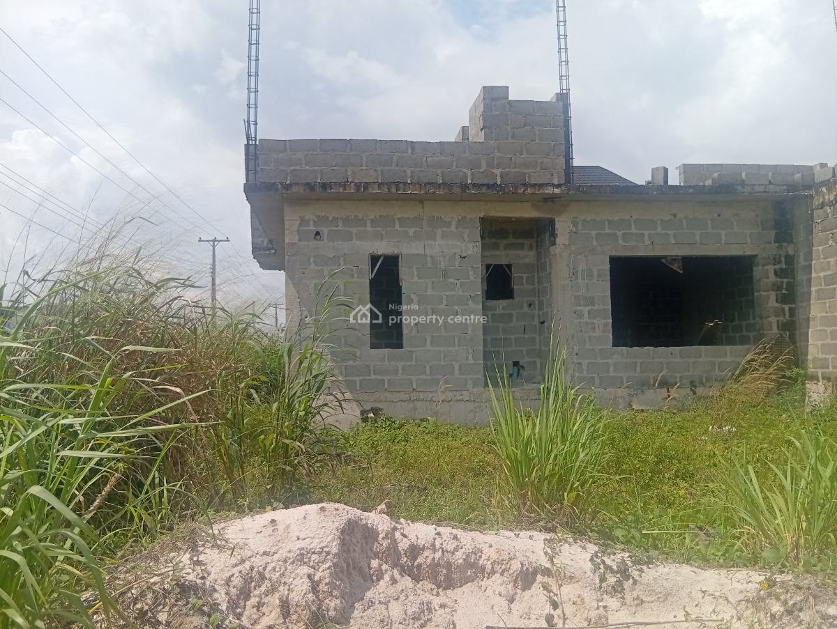 Plan of 3 Bedrooms Duplex on 700 Sqmt Corner Piece Land, Beechwood Estate, Imalete Alafia, Ibeju Lekki, Lagos, Semi-detached Duplex for Sale