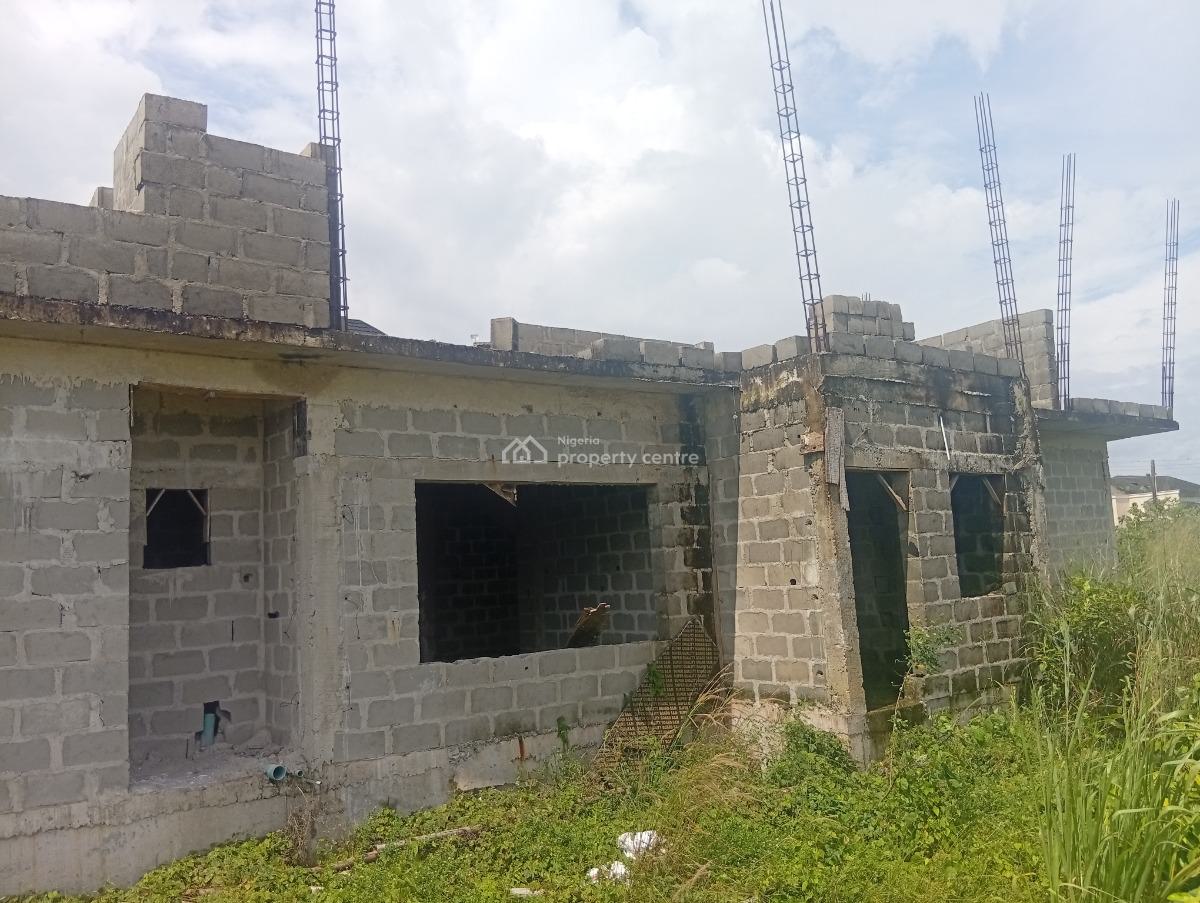 Plan of 3 Bedrooms Duplex on 700 Sqmt Corner Piece Land, Beechwood Estate, Imalete Alafia, Ibeju Lekki, Lagos, Semi-detached Duplex for Sale