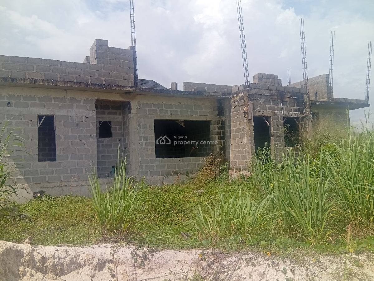 Plan of 3 Bedrooms Duplex on 700 Sqmt Corner Piece Land, Beechwood Estate, Imalete Alafia, Ibeju Lekki, Lagos, Semi-detached Duplex for Sale