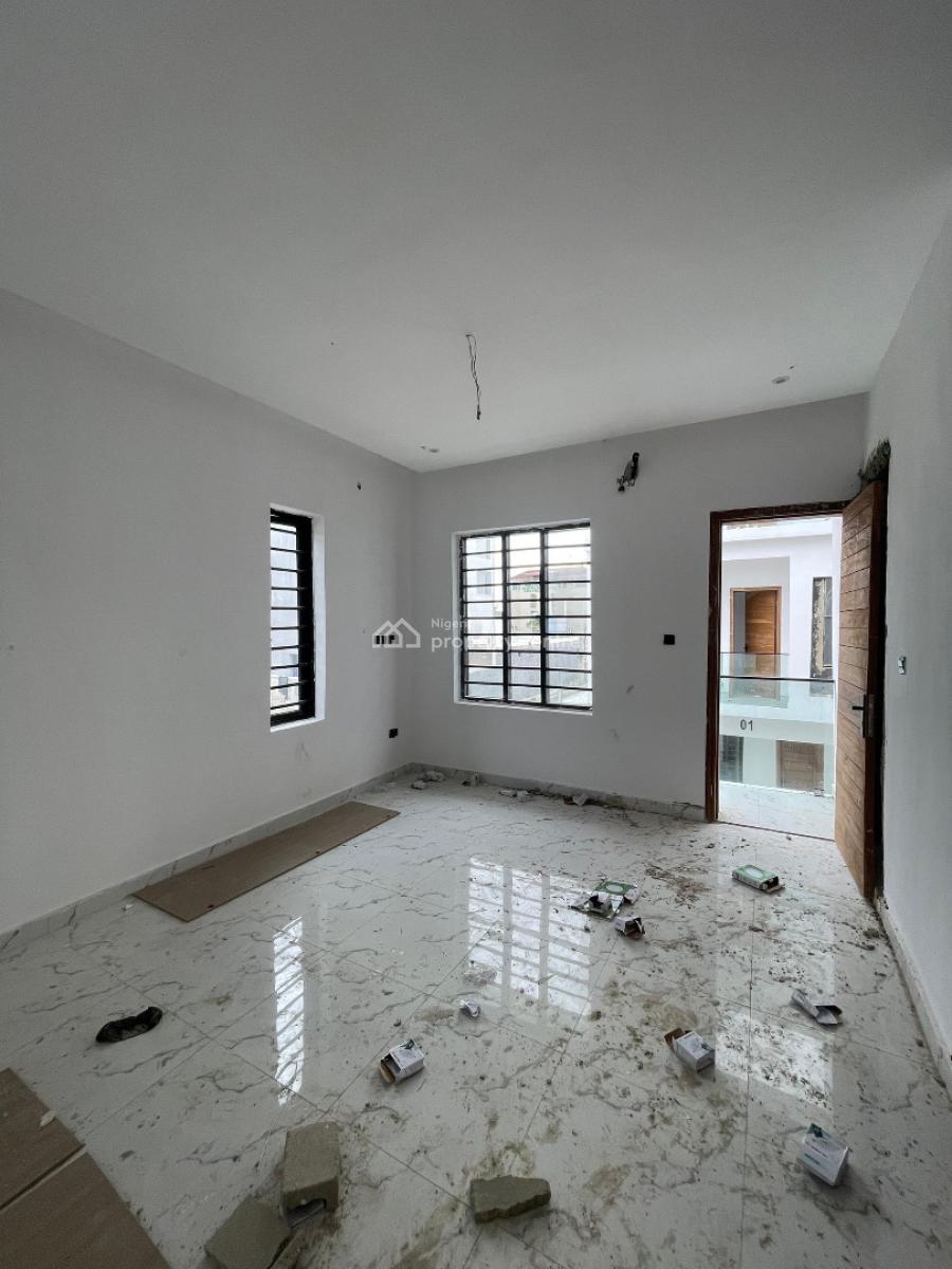 Newly Built, Spacious 4 Bedroom Terrace Duplex with Bq on 2 Floors, with Spacious En-suite Rooms in Chevron Toll Gate, Orchid Road, Lekki, Lagos, Terraced Duplex for Sale