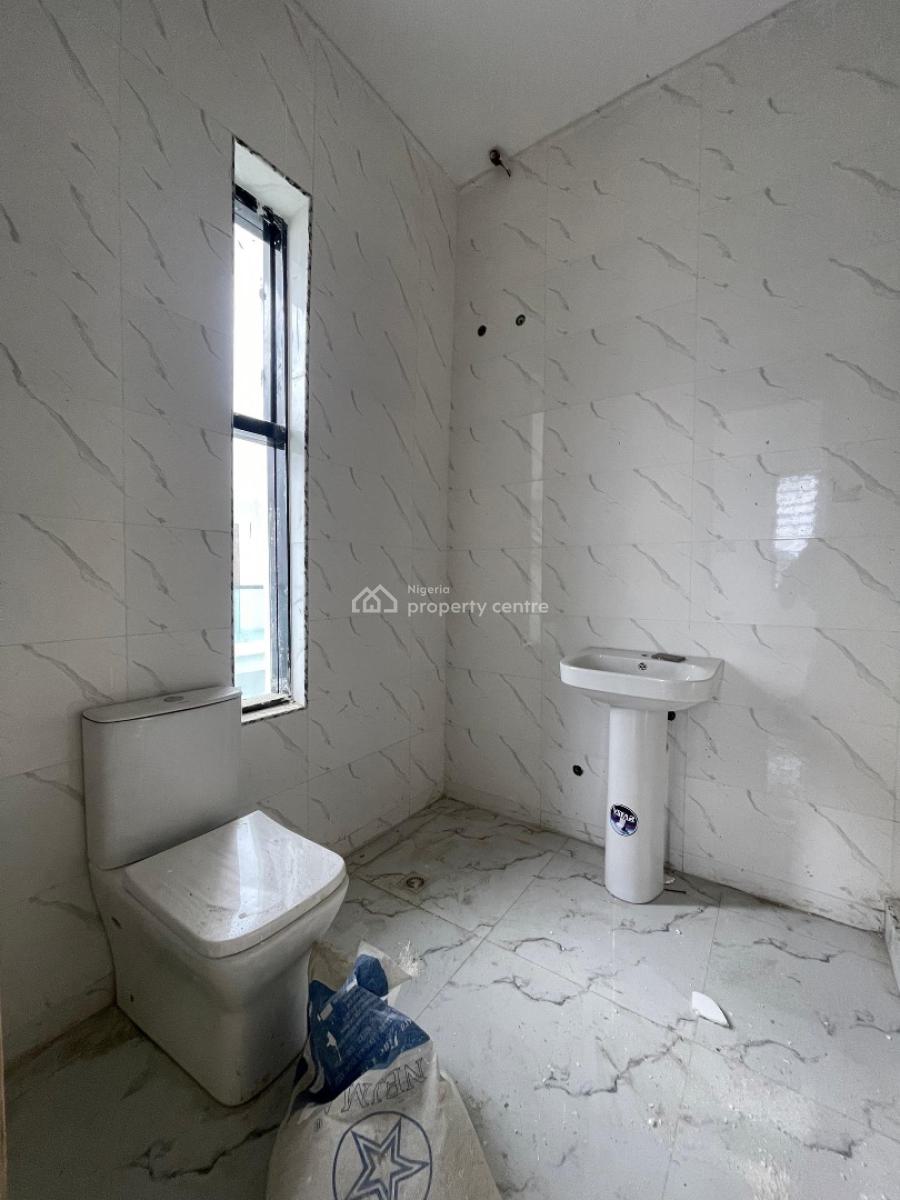 Newly Built, Spacious 4 Bedroom Terrace Duplex with Bq on 2 Floors, with Spacious En-suite Rooms in Chevron Toll Gate, Orchid Road, Lekki, Lagos, Terraced Duplex for Sale