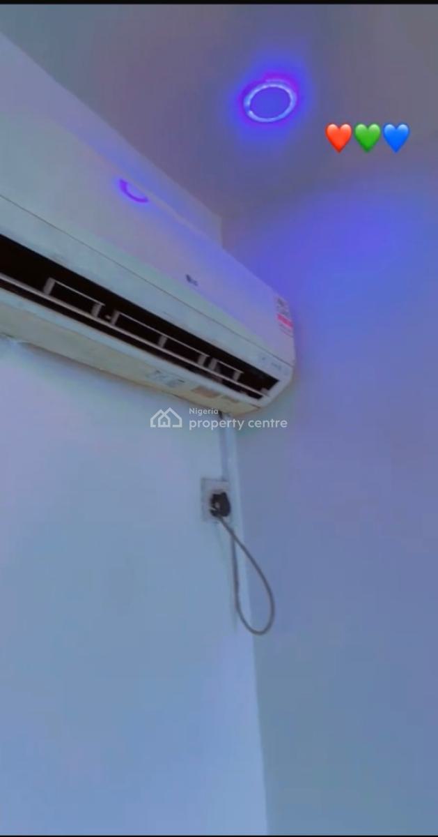a Furnished Self Contain with Tv, Wardrobe, Kitchen Cabinet, Gen, Abule Ijesha, Yaba, Lagos, Self Contain (single Rooms) for Rent