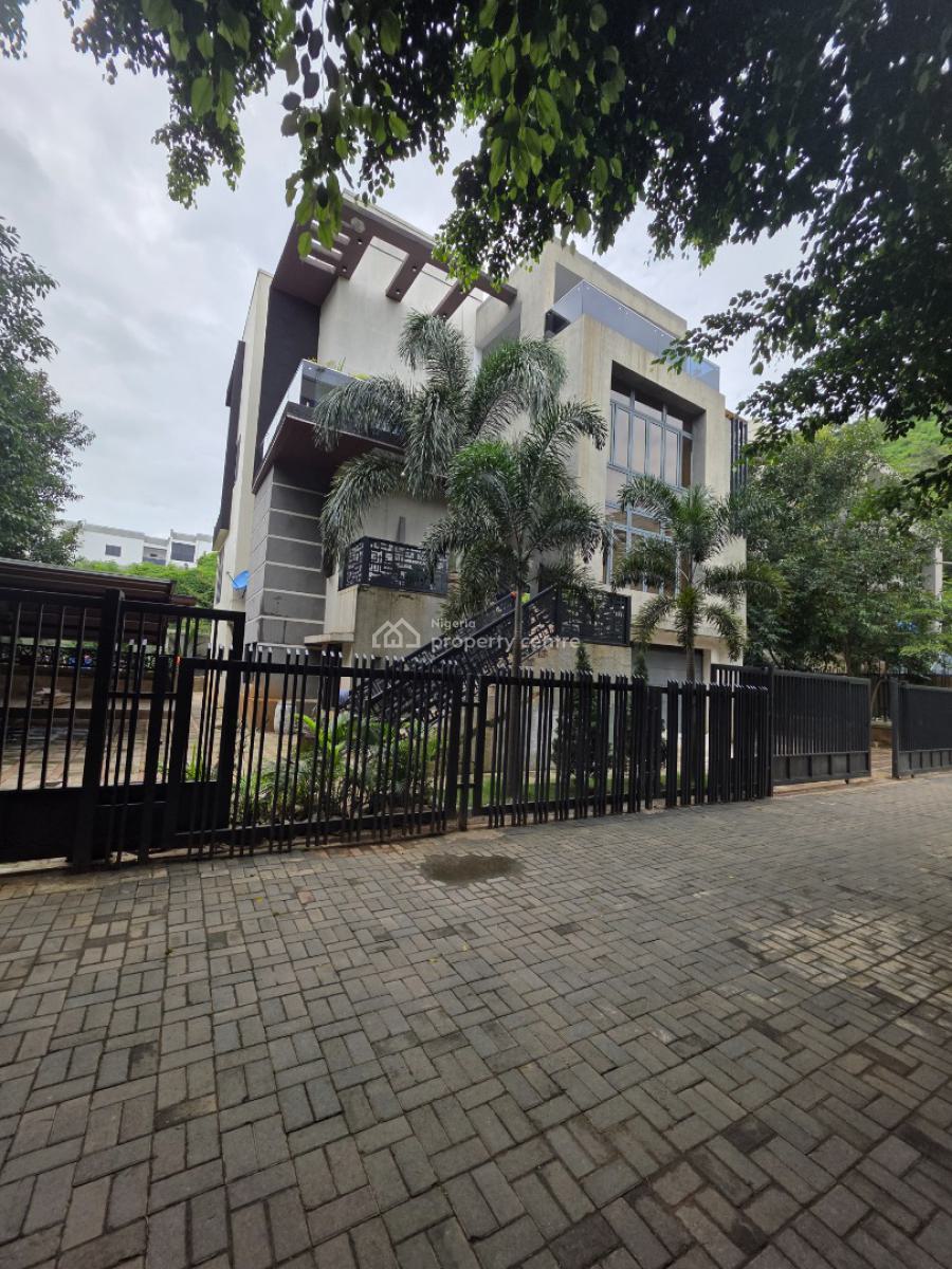 Furnished 5 Bedrooms Detached Duplex with Elevator + Swimming Pool, Katampe Extension, Katampe, Abuja, Detached Duplex for Sale
