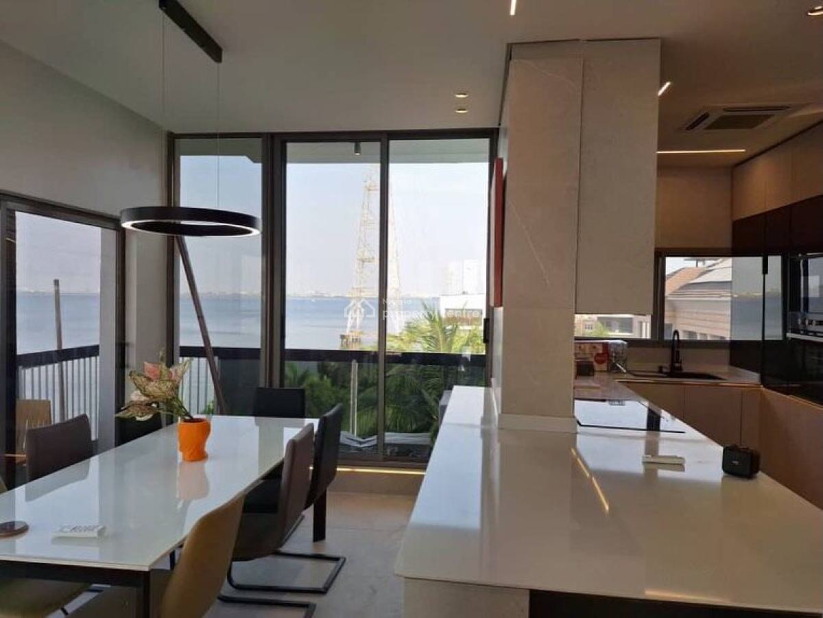 Waterfront Furnished 3-bedroom Penthouse Apartment, Banana Island, Ikoyi, Lagos, Flat / Apartment for Rent