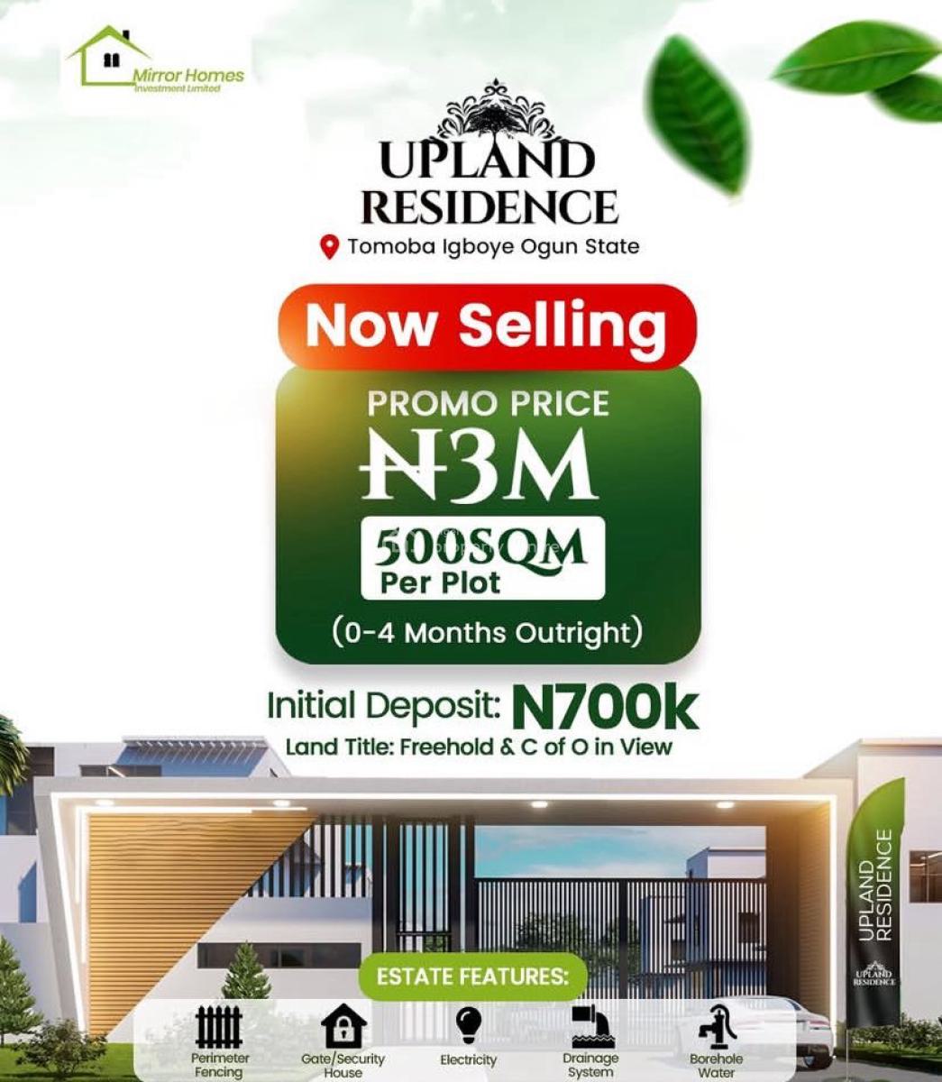 100% Dry Land with a Promo Offer and a Flexible Payment Plan, 100% Dry Land with a Discount. Save 200k  on Outright Purchase,tomoba, Epe, Lagos, Mixed-use Land for Sale