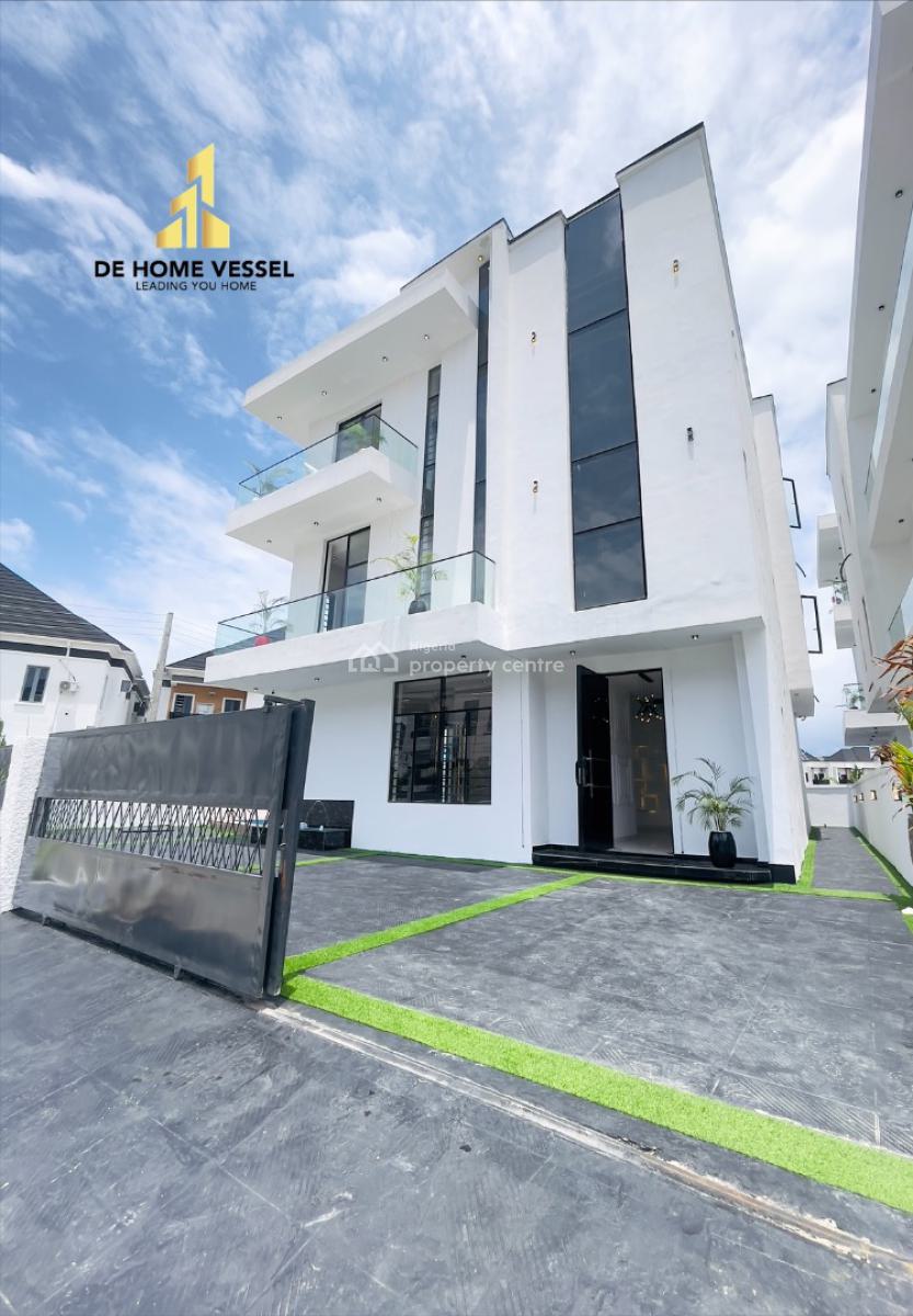 Beautifully Finished Luxury 5 Bed Detached Duplex with Swimming Pool, 2nd Toll Gate, Lekki, Lagos, Detached Duplex for Sale