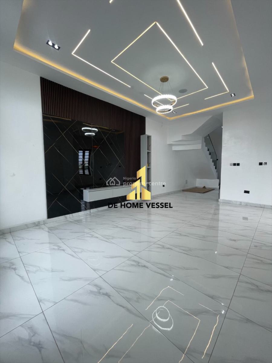 Modestly Finished Luxury 4 Bedroom Semi- Detached Duplex with Bq, Ajah, Lagos, Semi-detached Duplex for Sale