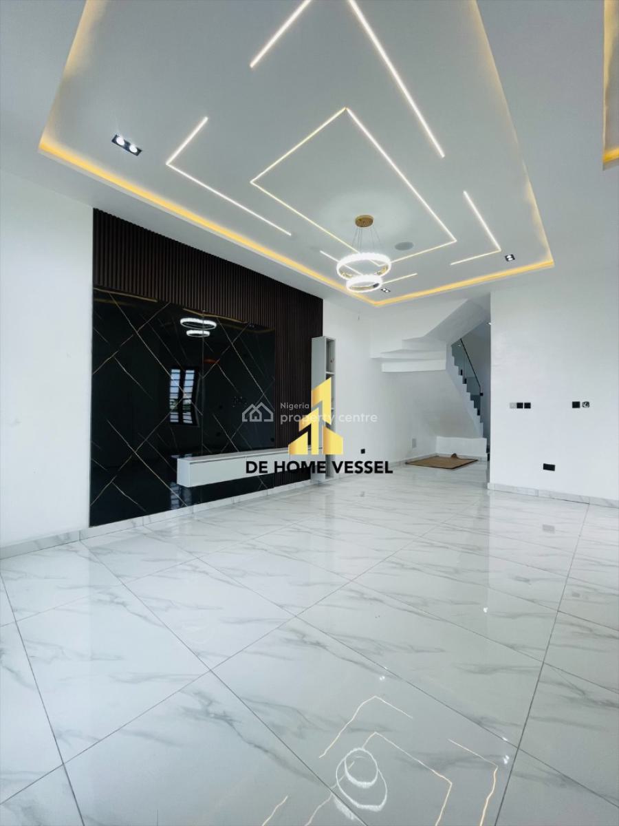 Modestly Finished Luxury 4 Bedroom Semi- Detached Duplex with Bq, Ajah, Lagos, Semi-detached Duplex for Sale