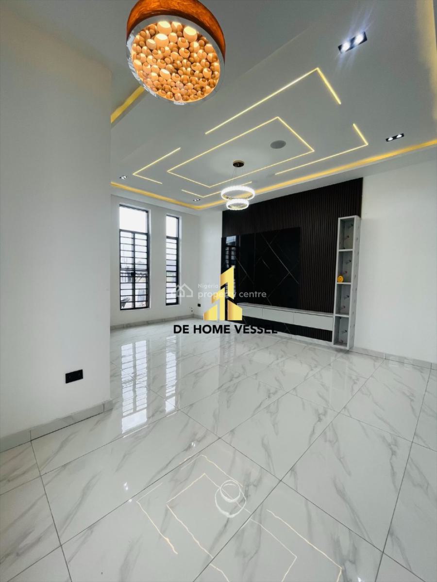 Modestly Finished Luxury 4 Bedroom Semi- Detached Duplex with Bq, Ajah, Lagos, Semi-detached Duplex for Sale